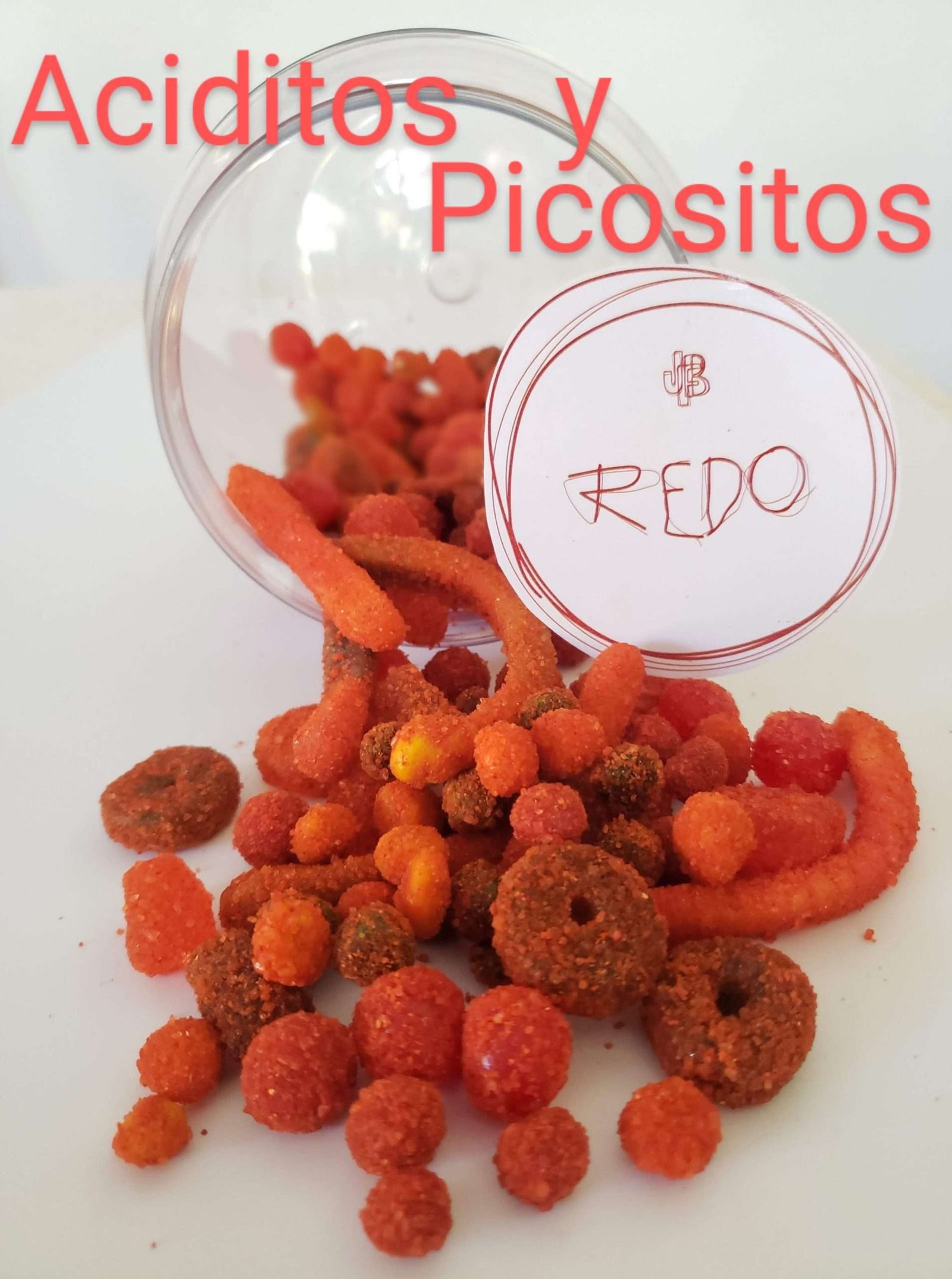 Gomitas enchiladas “REDO”. Juegos de mesa GIGANTES, Helados