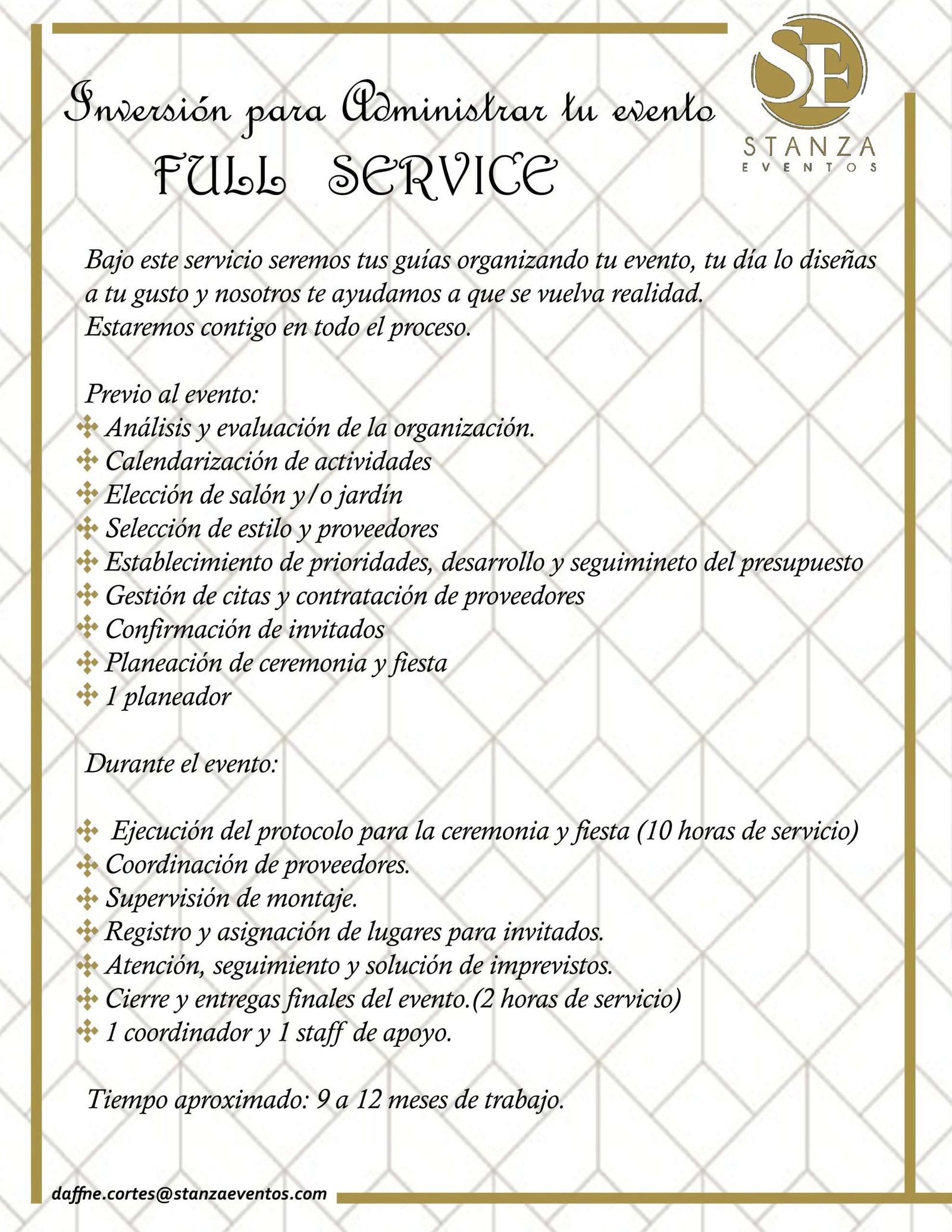 Event y Wedding Planner