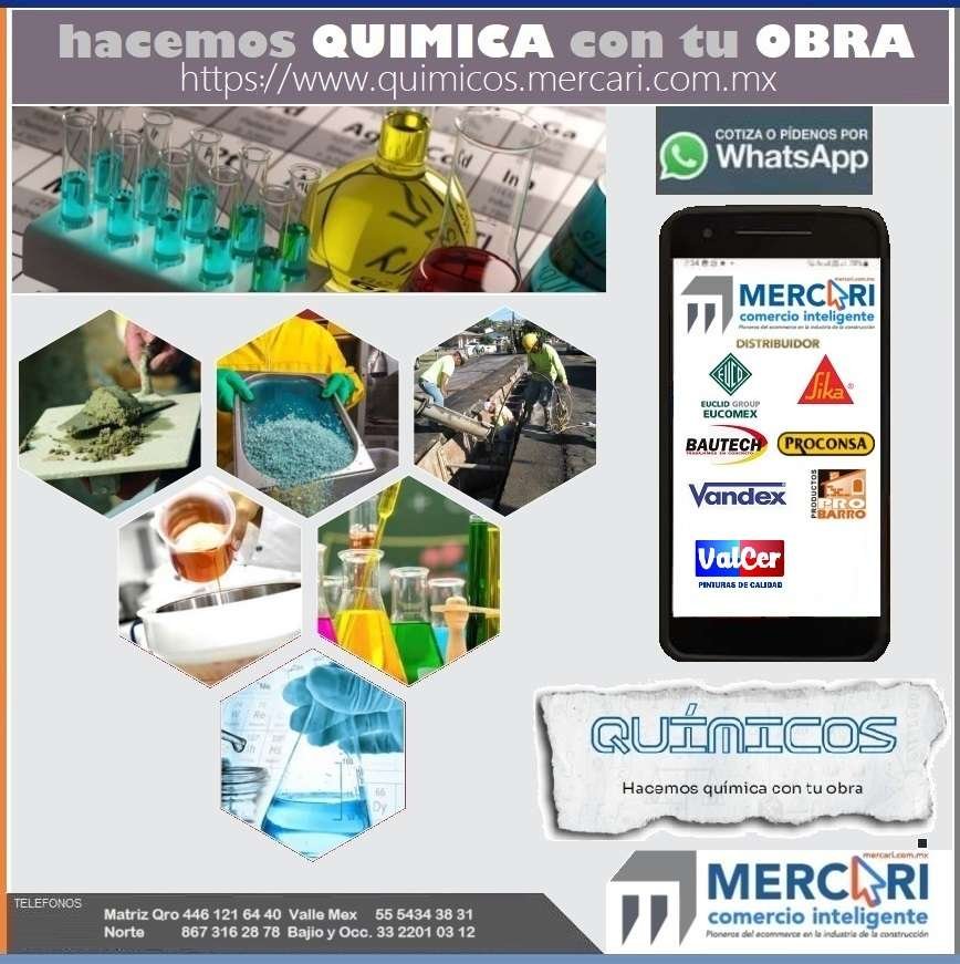 MERCARI Quimicos para construcción