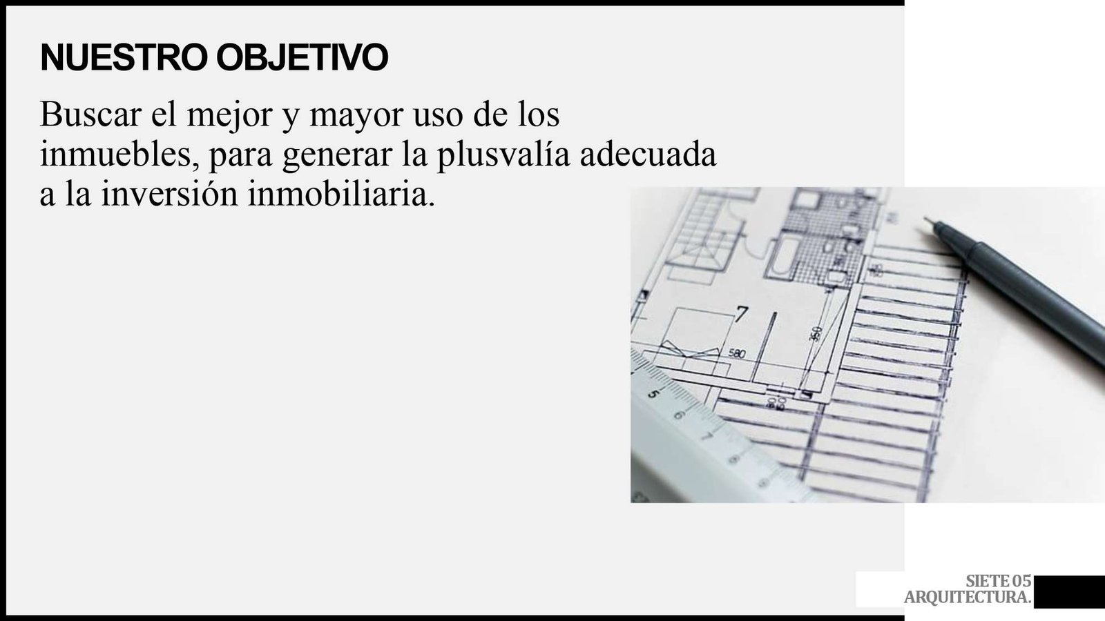 SIETE05 ARQUITECTURA VALUACIÓN
